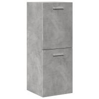 vidaXL Armario de baño madera contrachapada 30x30x80 cm en color Blanco/Roble Sonoma/Madera antigua y más | almacenamiento funcional diseño moderno para baño dormitorio sala - details 6