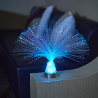 Lámpara De Mesa Cambio De Cielo Estelar Colorido Con Luz Nocturna De Fibra Óptica Vibrante Decoración De Habitación Para Dormitorio Ambiente Festivo - details 1