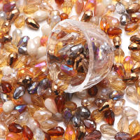 Lote De 25 Pendantes De Cristal AB De Color Mixto 10x15mm Forma De Gota Para Manualidades Joyería DIY Accesorios De Bordado - details 7