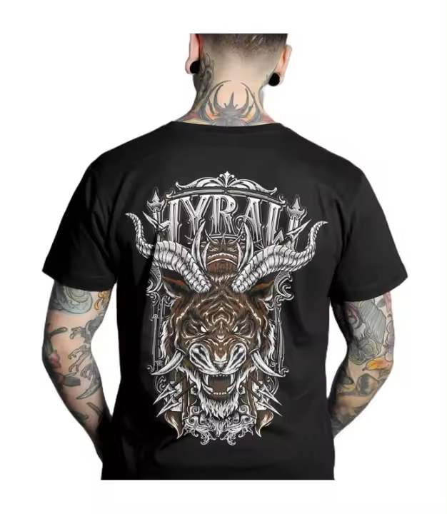 Camiseta Manga Corta Tiger Hombre  HYRAW  SU24-M09 - 1