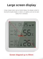 Sensor De Temperatura Y Humedad WiFi Tuya Para Casa Inteligente Con Control Remoto Bluetooth Compatible Con APP Hygrometer Thermometer - details 2