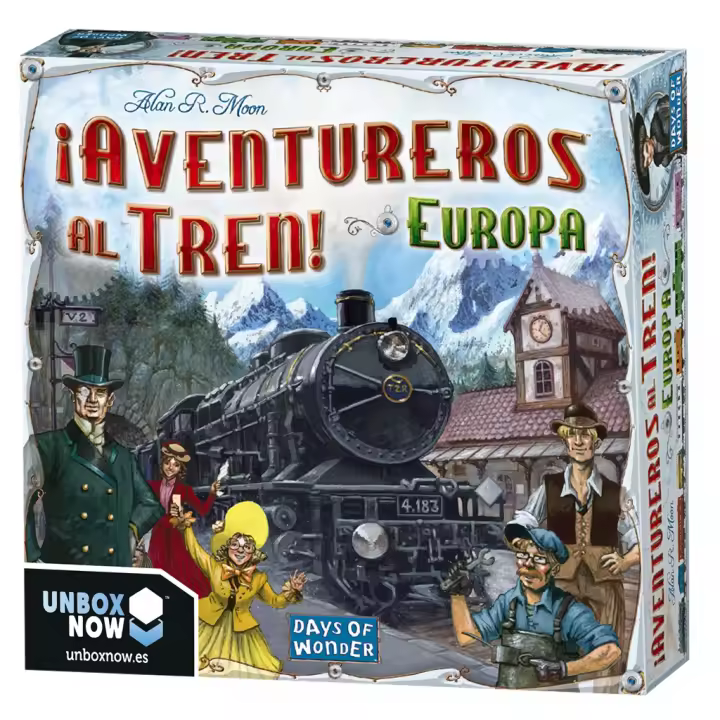 ¡Aventureros al tren! Europa, Juego de mesa, Castellano, Days of wonder - 1