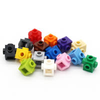 50pcs De Bloques De Construcción MOC 4733 Bloque Modificado 1x1 Con Estímulos En Los 4 Lados Bloques Educativos DIY Compatible Con Marcas Majores Juguetes En Lote - details 3