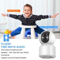Cámara IP WiFi PEGATAH 5MP Con Detección De Humanos Y Zoom Digital 10x Batería Integrada Vigilancia De Seguridad Doméstica PTZ HD Monitoreo Del Bebé - details 1
