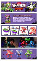 SMASHERS - Construye tu Monstruo y Ataúd con 35 Sorpresas en la Horror House  ¡Golpea, Excava y Desentierra Criaturas Espeluznantes con Luces y Sonidos! - details 0