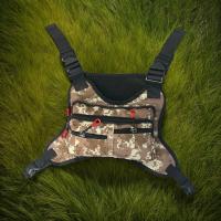 MEJORADA DL-42 Bolso de chaleco táctico de pecho, mochila de arnés ajustable con múltiples bolsillos, cómoda y transpirable, ideal para deportes al aire libre, senderismo, ciclismo, camping y uso diario - details 7
