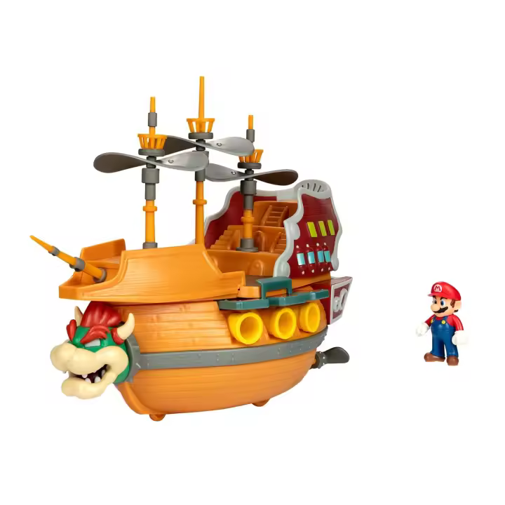 super mario - playset deluxe barco de bowser 404294-F1 JAKKS PACIFIC - 1