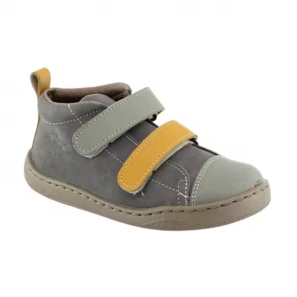 Botines barefoot Zapyflex  2 velcros Savia-Mostaza Zapy IZAP24H67 - 1