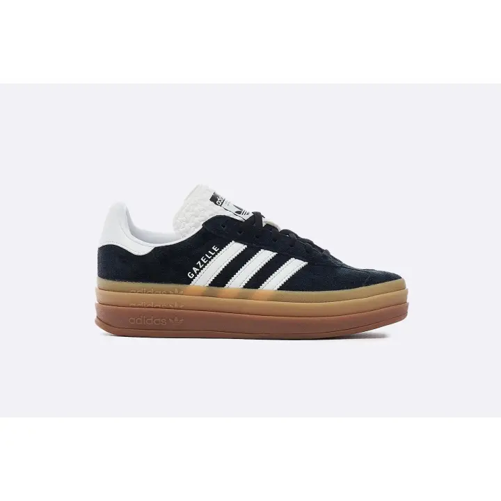 Adidas Gazelle Bold Negras Plataforma Triple Capa - 1