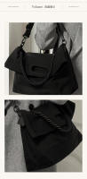 Bolso De Hombro Cruzado Para Mujer Gran Capacidad Con Cuerda Gruesa Bolso De Mano Versátil Para Moda Y Transporte Diario - details 5