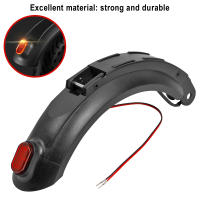 Parachoques Delantero Para Scooter Eléctrico Kugoo S1 S2 S3 Guardabarros Trasero Con Lámpara Cola Piezas De Repuesto Para Patinete - details 1