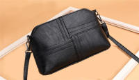 Bolso De Hombro Para Mujer De Cuero PU Vintage Diseño De Lujo Pequeño Bolsa De Mano Splicing Bolso De Viaje Tote De Compras - details 12