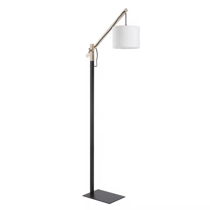 Lámpara de Pie Novolux Lighting - BRITTA - Uso Interior - Color Negro - H126 Cm - 1