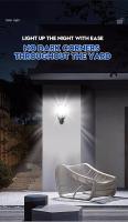 Luces Solares Ultra Brillantes Al Aire Libre Con 106 LED 3000LM Sensor De Movimiento Luz De Inundación Para Pared Patio Garage Jardín Trasero - details 22