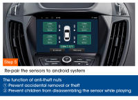 Sistema De Monitoreo De Presión De Neumáticos USB Para Android Con Alarma Y Pantalla Internos Sensores 4-5 Para Coche Navegación Radio - details 20