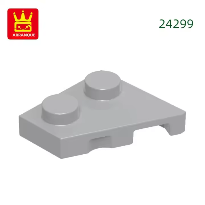 201Pcs Conjunto De Piezas De Bloques Compatible Con Lego Para Niños Accesorios De Color Moc Bloque Wedge Plate 2 X 2 Izquierdo Para Juguete DIY - 1