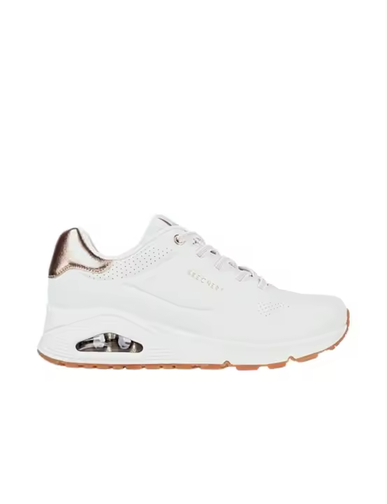 SKECHERS ZAPATILLA DEPORTIVA UNO - SHIMMER AWAY 155196 WHT MUJER - 1