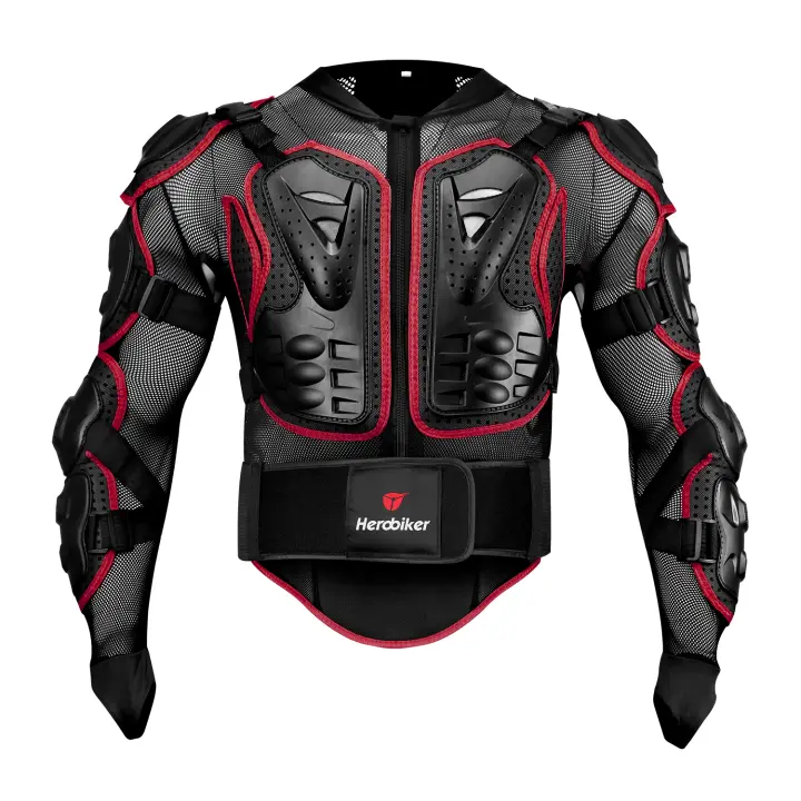 Chaqueta De Motocross HEROBIKER Para Hombre Con Armadura Protección Para Ciclismo Y Motocicleta Material EVA Y PP - 1