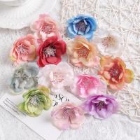 10/20Pcs Cabezas De Flores Rosa Artificiales Para Regalos De Día De La Madre Decoración De Boda Y Hogar Falsas Flores Para DIY - details 0