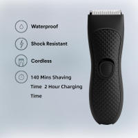 Afeitadora Eléctrica Para Hombres Recargable Trimmer De Cabello Intimo Para Areas Pubicas Y Corporales Epilador De Cuerpo Con Accesorio De Afeitar Seco Y Humedo - details 3