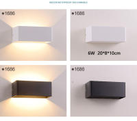 Lámpara De Pared Moderna TRAZOS IP65 Impermeable Para Exterior Y Dormitorio Iluminación Circular Y Cuadrada Decorativa Con Luz LED Para Jardín Porche Cocina Comedor Estudio Baño - details 3