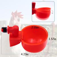 Bol De Agua Automático Para Pollos Gansos Pato Cerdas De Plástico Fácil De Instalar Adecuado Para Cría De Ponedoras - details 1