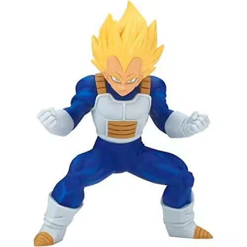 Banpresto - Figura de Acción Vegeta Super Saiyan Dragon Ball Z, Chosenshiretsuden 3 Volumen 4, 12 cm, BP19716, Multicolor - 1