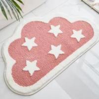 Carpetas De Baño Antideslizantes De Falsa Cachemira Absorbentes Pequeñas Para Frutas Decoración Del Hogar Para Dormitorio Y Sala De Estar - details 7