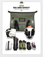 Bolsa Seca Para Motocicleta 40L 66L Impermeable Bolsa De Viaje Para Asiento Trasero De Motocicleta Bolsa De Mano Deportiva De PVC Para Exterior - details 6