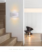 Lámpara De Pared LED 7W Blanca Impermeable IP65 Para Exteriores Iluminación Moderna Para Hogar Decoración Para Dormitorio Sala De Estar Cocina 110V 220V - details 5