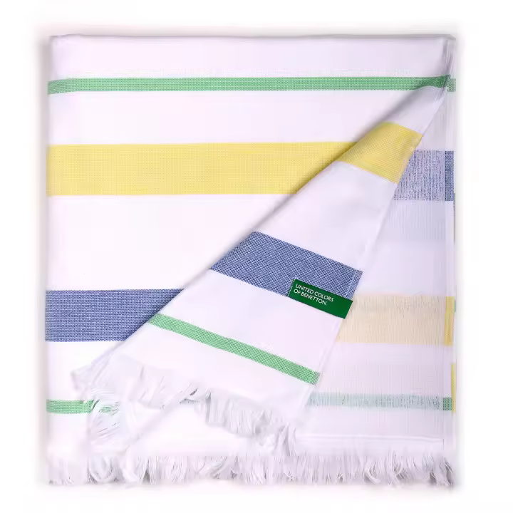 HAMMAM 80X165CM 170GSM 100% ALGODÓN AZUL RAINBOW BE - 1