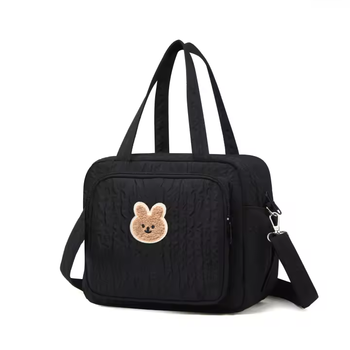 Bolso De Moda Para Mamá Multi Funcional Con Organizador De Pañales Para Viajes Bolsa De Mano Para Mujeres Con Niño - 1
