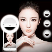 Lente De Teléfono LED Con Luz Ajustable Para Auto-Selfie Luz De Rostro Para Videos De TikTok Y Streaming De Vivo Para Mujeres Luz De Maquillaje - details 0
