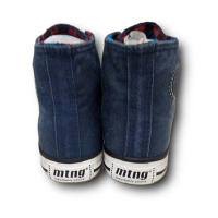 Mustang Botas Lona Niño C11392 MARINO Acabado Envejecido calzado niños Summer ROYALE CORDONETS - details 3