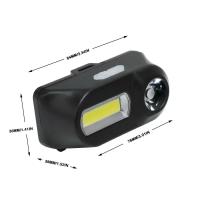 Lámpara Frontal Para Exteriores Q5 De LONGRIVER Con Luz Fuerte COB LED Multifuncional Para Pesca Y Camping Impermeable Con Batería De Litio - details 1
