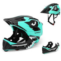 Casco De Bicicleta Para Niños Con Cara Completa Desmontable Deportivo Para Ciclismo MTB Motocicleta Patinaje En Rodillos Peso Approx 360g - details 4