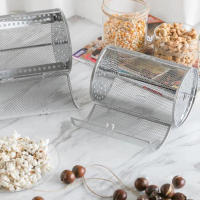 Cesta De Rotisserie En Acero Inoxidable Para Barbacoa Resistentes Al Calor Con Relleno No Stick Accesorios De Cocina Para Horno Y Air Fryer - details 7