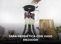 Batidora de vaso Cecotec Power Black Titanium 2500MAX, Capacidad 1,8 Litros, 2500 W potencia máxima, Cuchilla de 6 Hojas de Titanio Negro, Filtro Licuados, Jarra Termorresistente - details 6