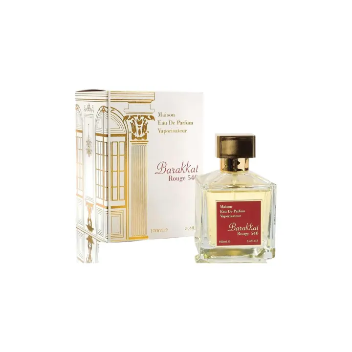 Perfume Maison Barakkat Rouge 540, 100ml: Aroma envolvente de lujo para hombres y mujeres - 1
