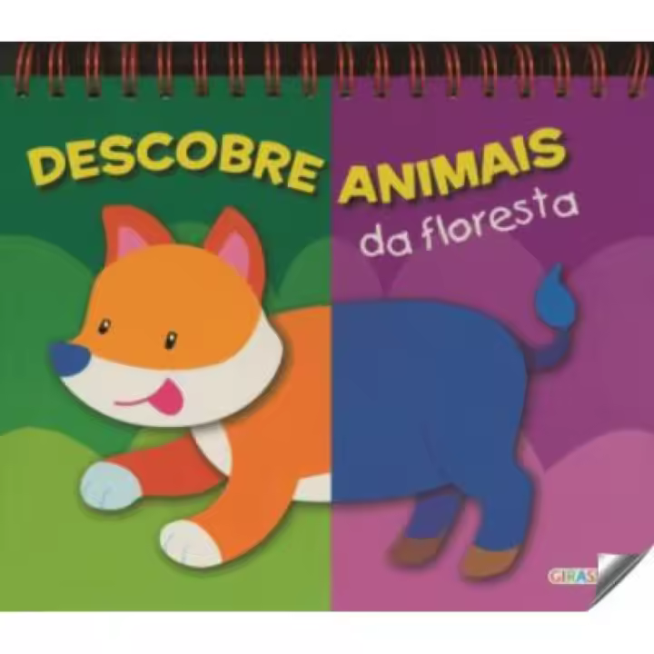 descobre animais da floresta AA.VV. GIRASSOL EDI - 1