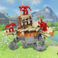 Kit De Bloques De Construcción BuildMoc BOTW Lágrimas Del Reino Monstruo Y Guardian Batalla En Piedra Talus Juguete Para Niños Regalo De Cumpleaños - details 4