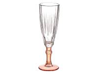 MAXHOME-Juego 6 Copas Cava Fantasía Cristal 170 Ml,Color Azul,Salmon,Verde. - details 0