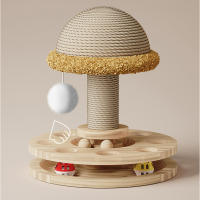 Nueva Juguete Para Gato Torre De Escarabajo Divertida Tablero De Rasguño Duradero Con Sisal Poste Para Gato Supplies - details 3