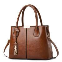 SOMY Bolsos Retro de Color sólido para mujer, elegante bolso cruzado de cuero PU, monederos de oficina y trabajo de moda - details 10