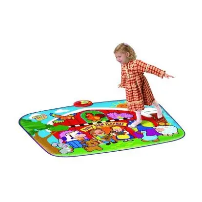 BP Manta Interactiva Sonidos de la Granja Playmats - Colorido y Plegable - 1