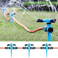 Riega Jardín Automático 360 ° Rotativo 3-Armas Herramienta De Riego Para Césped Y Jardín Sprinkler VORTEX De Marca Pengliu - details 1