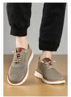 Zapatos Casuales Para Hombre Ligeros Y Transpirables Malla Respirable Comodidad Para Conducir Zapatos De Moda Slip-On Al Aire Libre Talla Verdadera Relleno De Algodón Suela De Goma - details 14