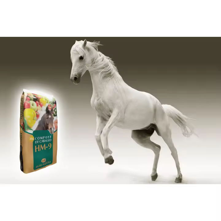 ✅Estiércol de Caballo 100% Natural - Saco de 20kg - 40 Litros. AGRINATURA PREMIUM. Abono Orgánico para Jardines y Cultivos Compost de Caballo - 1
