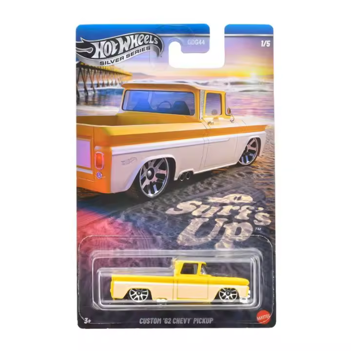 Hot Wheels Semi Premium Surf's Up Custom '62 Chevy Pickup 1/5 - 1