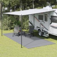 vidaXL Alfombrilla de camping 6x2,5 m Color Azul,  Crema,  Antracita y mas - details 3